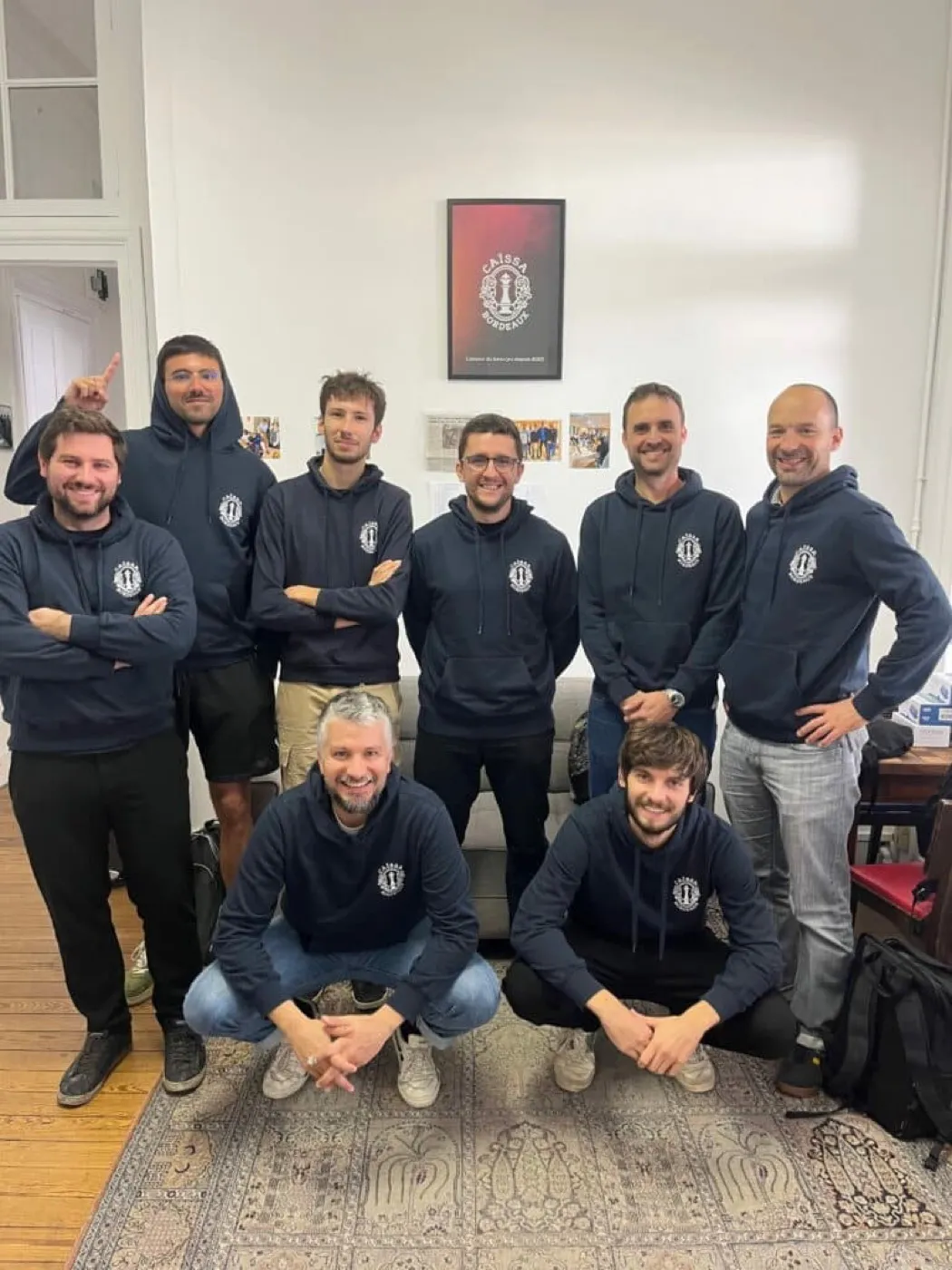 Équipe de Caïssa Bordeaux engagée en interclubs nationaux